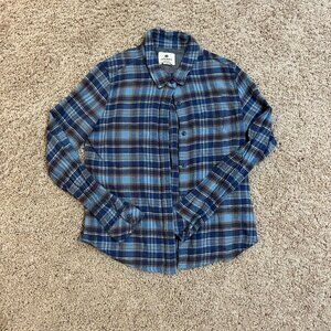 Blue Sperry Flannel